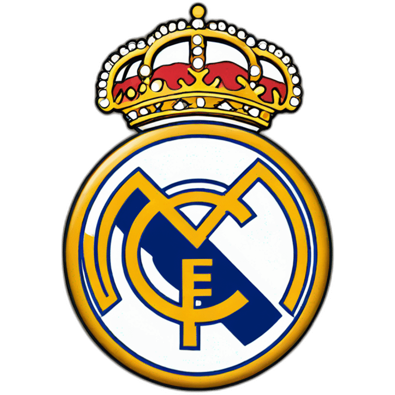 Escudo del real Madrid emoji