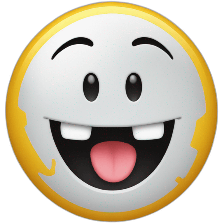 un smiley heureux emoji