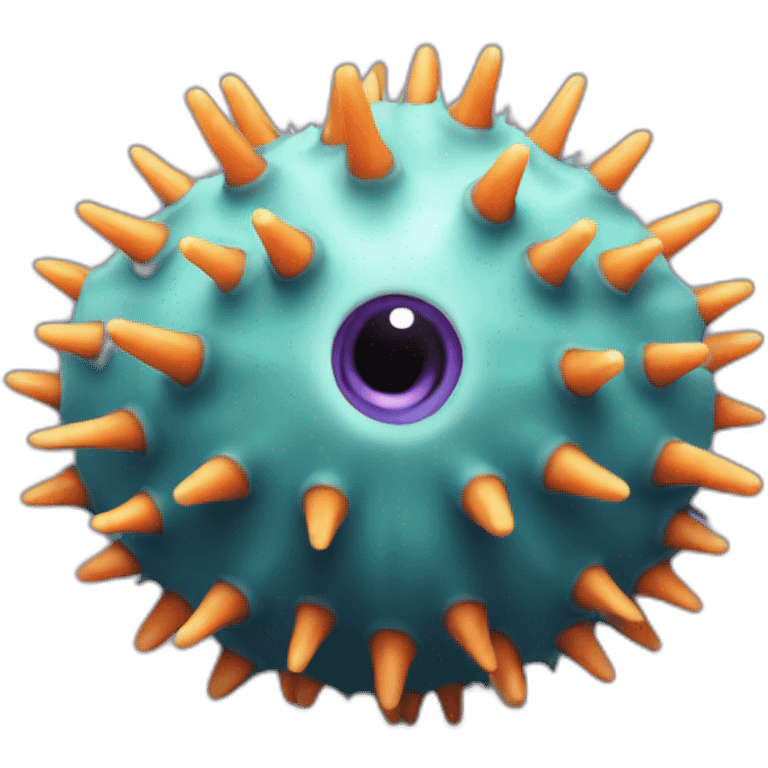 sea urchin emoji