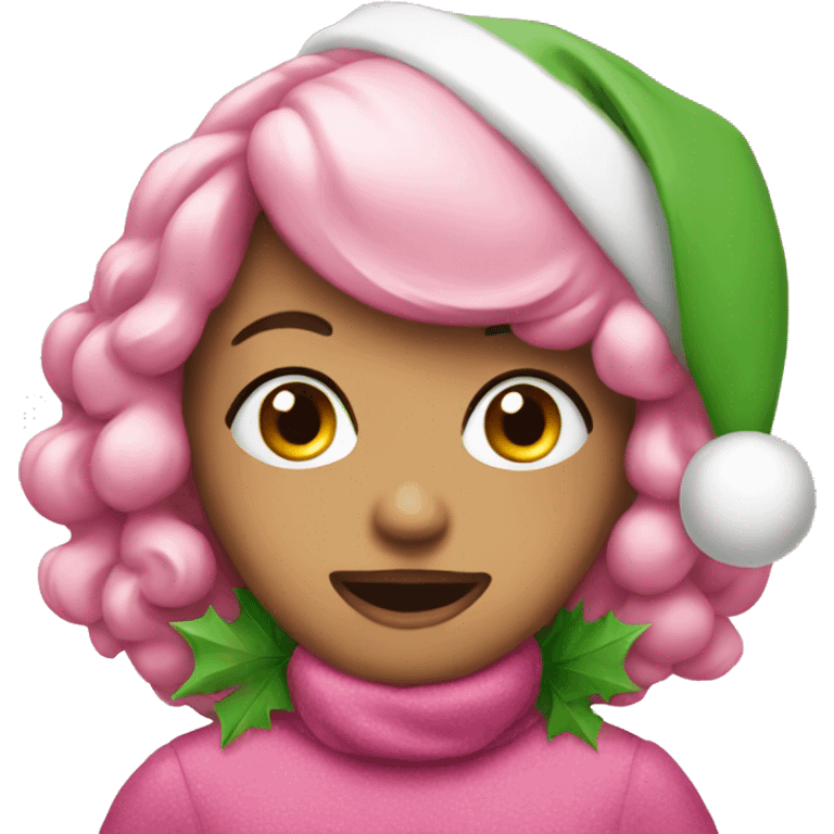 Pink Christmas  emoji