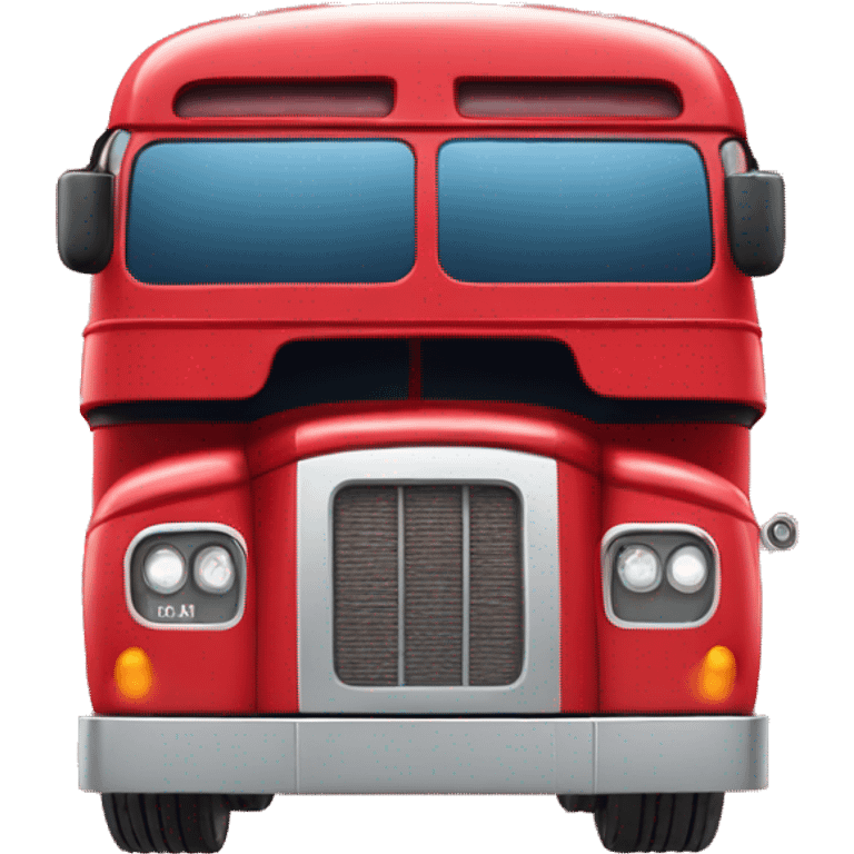 double decker bus  emoji