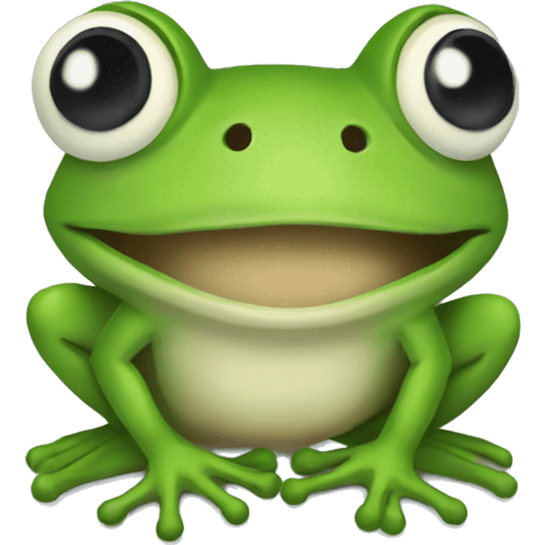 Frog-frog emoji