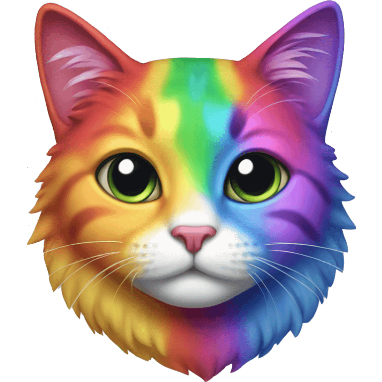 rainbow cat emoji