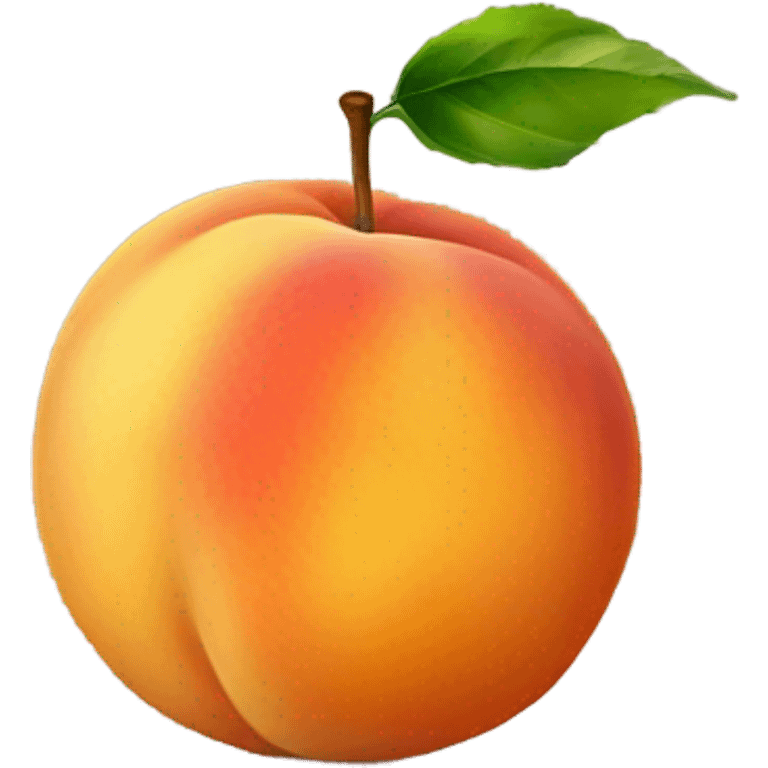 juicy peach emoji