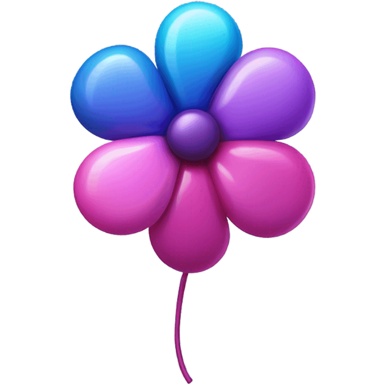 balloon flower2 emoji