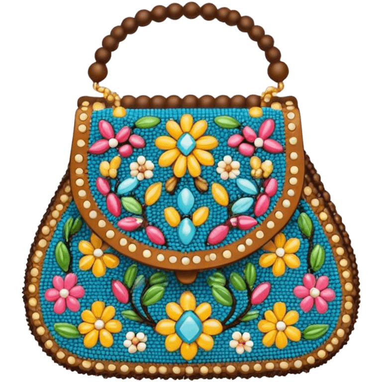 Beaded bag  emoji