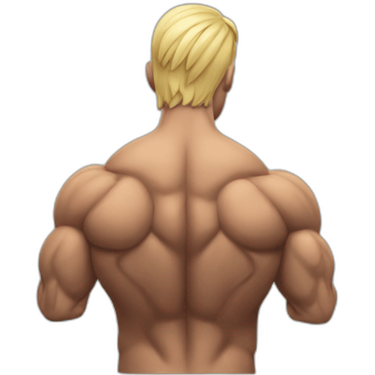 muscle back emoji