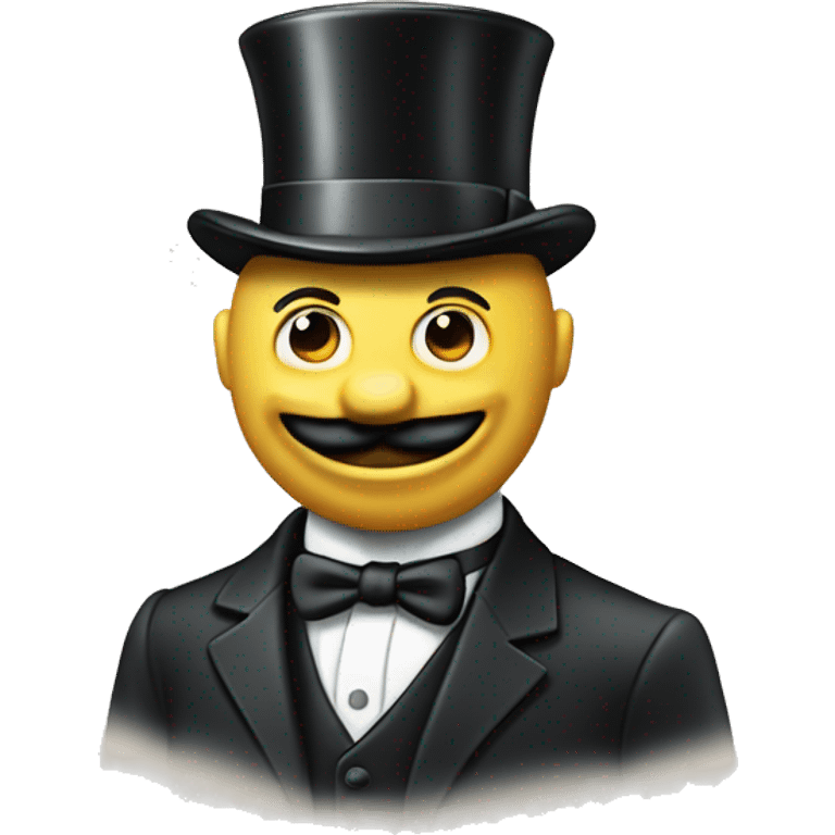 Monopoly man emoji