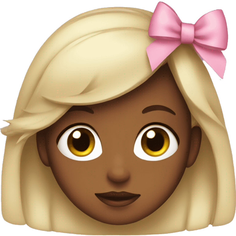 Girl with Bows emoji