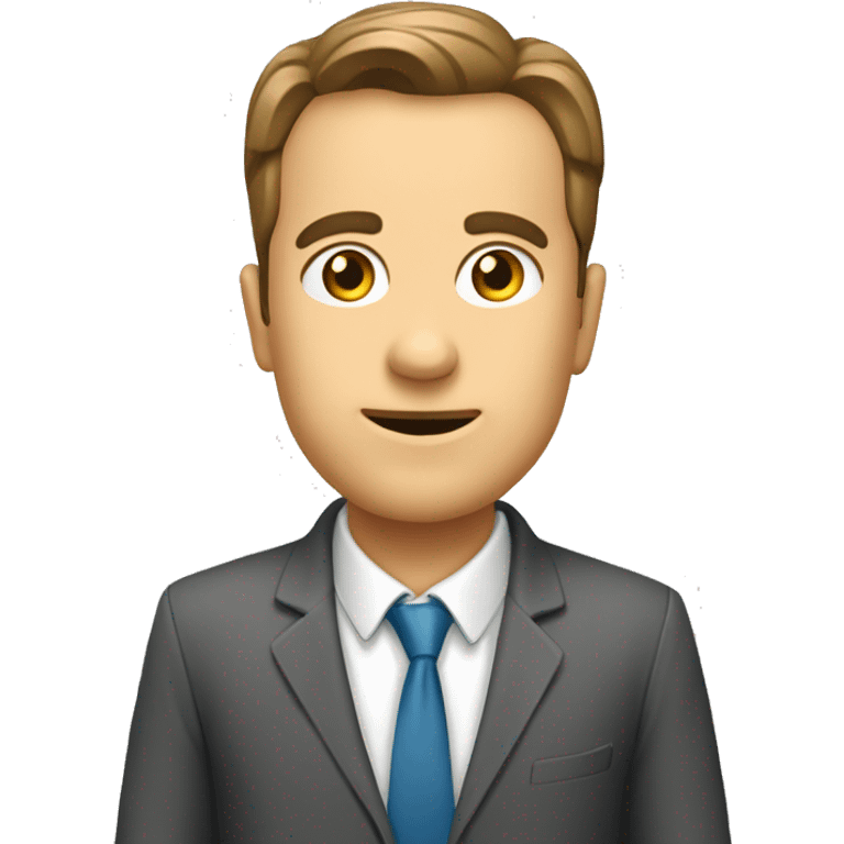 Corretor imobiliário emoji