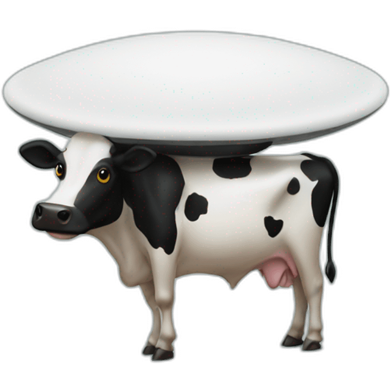 ufo cow emoji