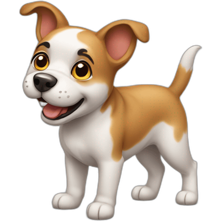 dog playful cute emoji