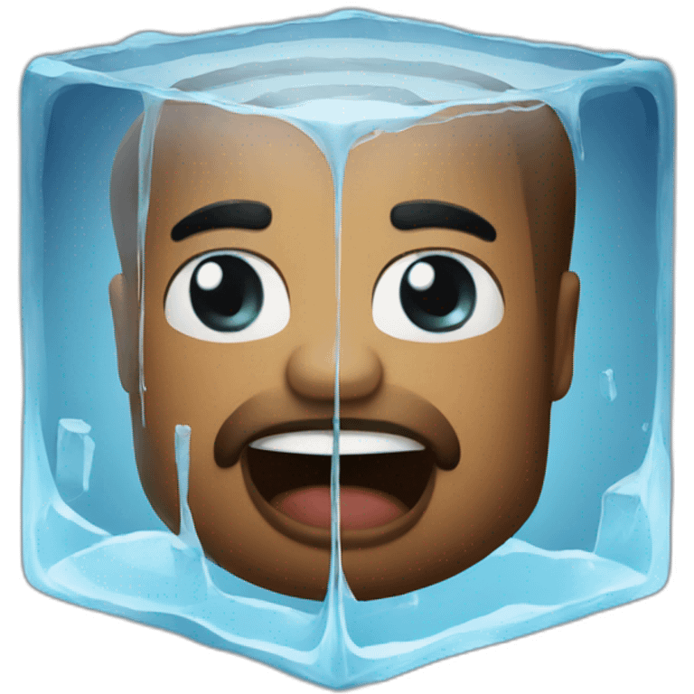 Ice cube emoji