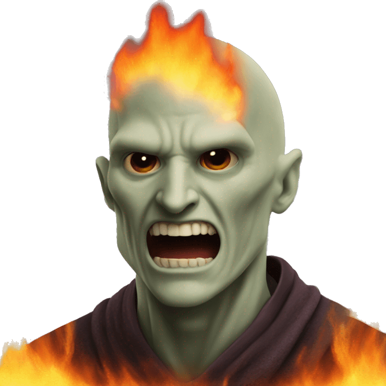 Voldermort lava bending emoji