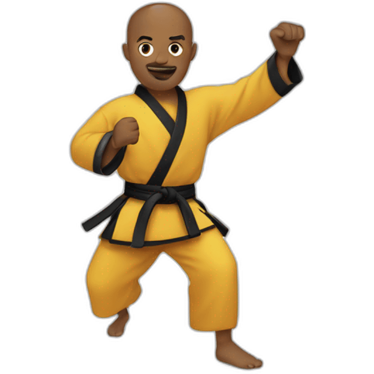 martial arts emoji