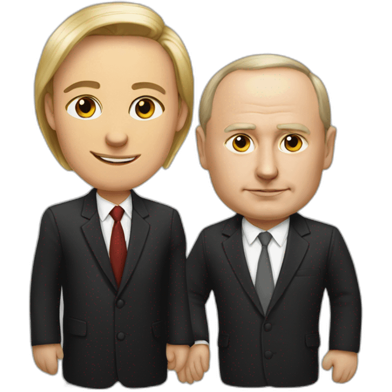 Cat and Vladimir poutine emoji