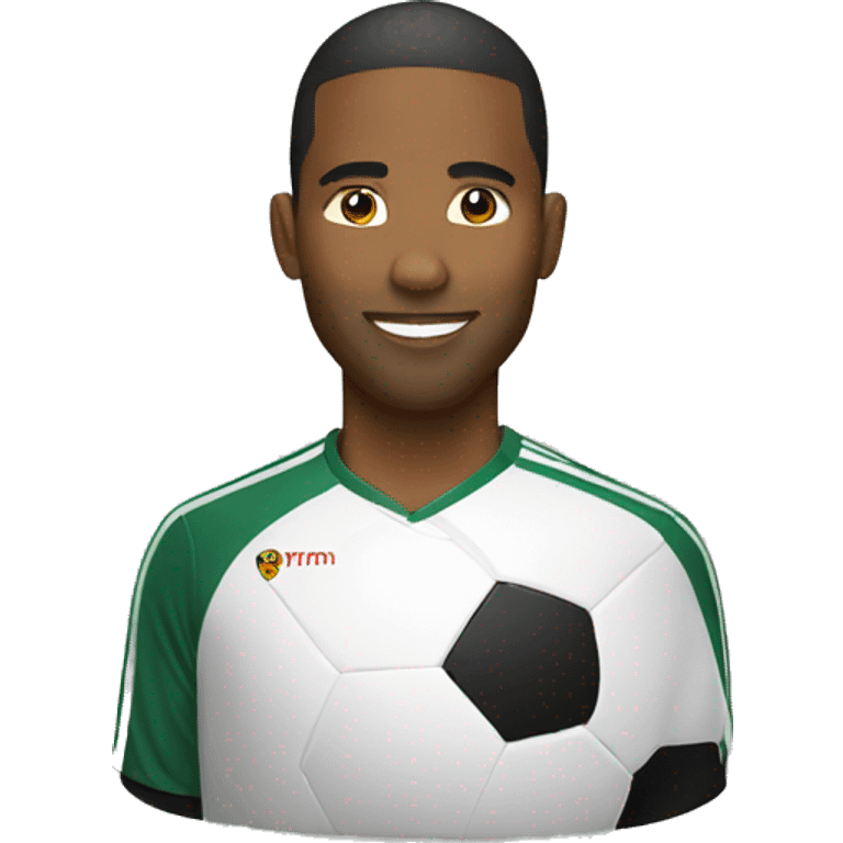 soccer player dj emoji