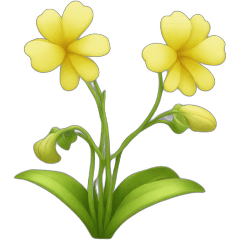 Fleur jaune emoji