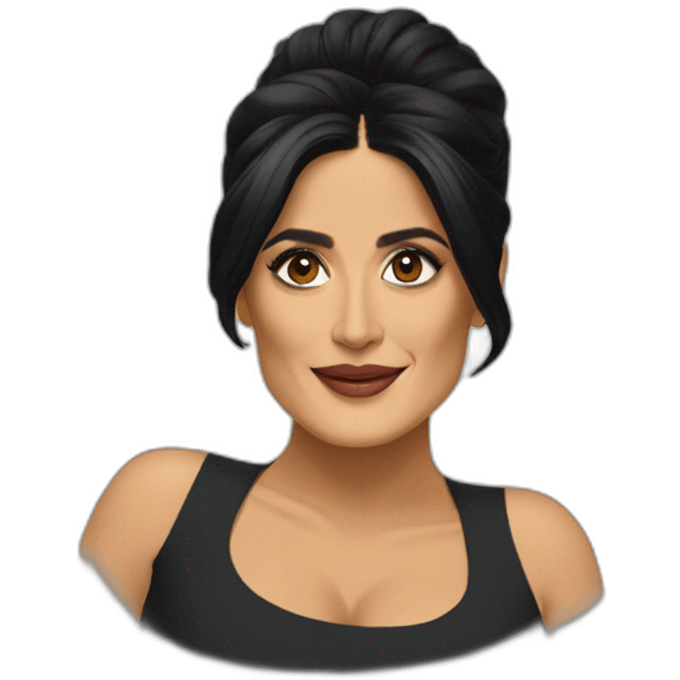 salma hayek emoji