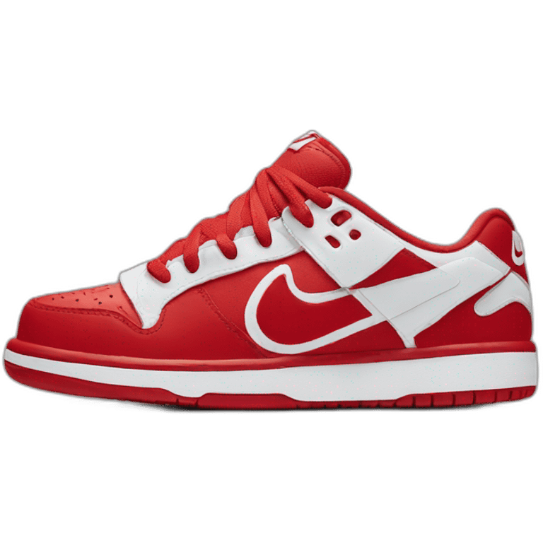 Nike rouge emoji