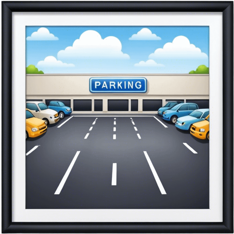 Parking lot emoji