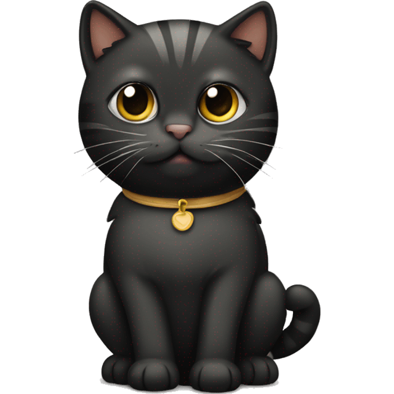 Braun schwarz gestreifte Katze emoji