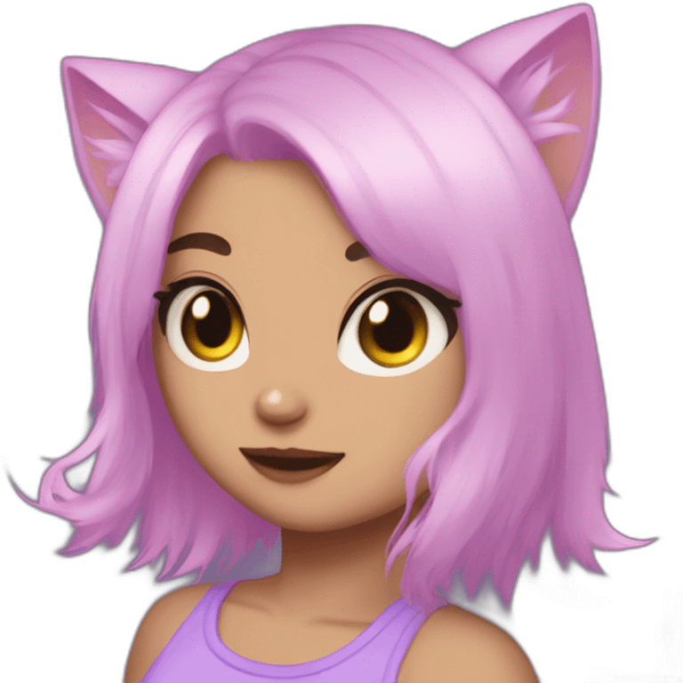 discord kitten e-girl emoji