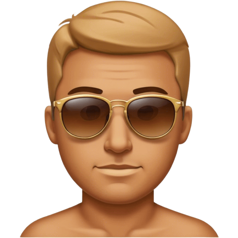 A man in a sun glasses  emoji