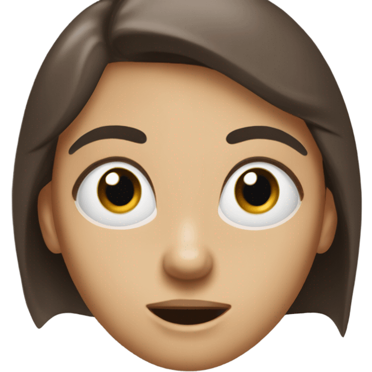 Surprised woman emoji