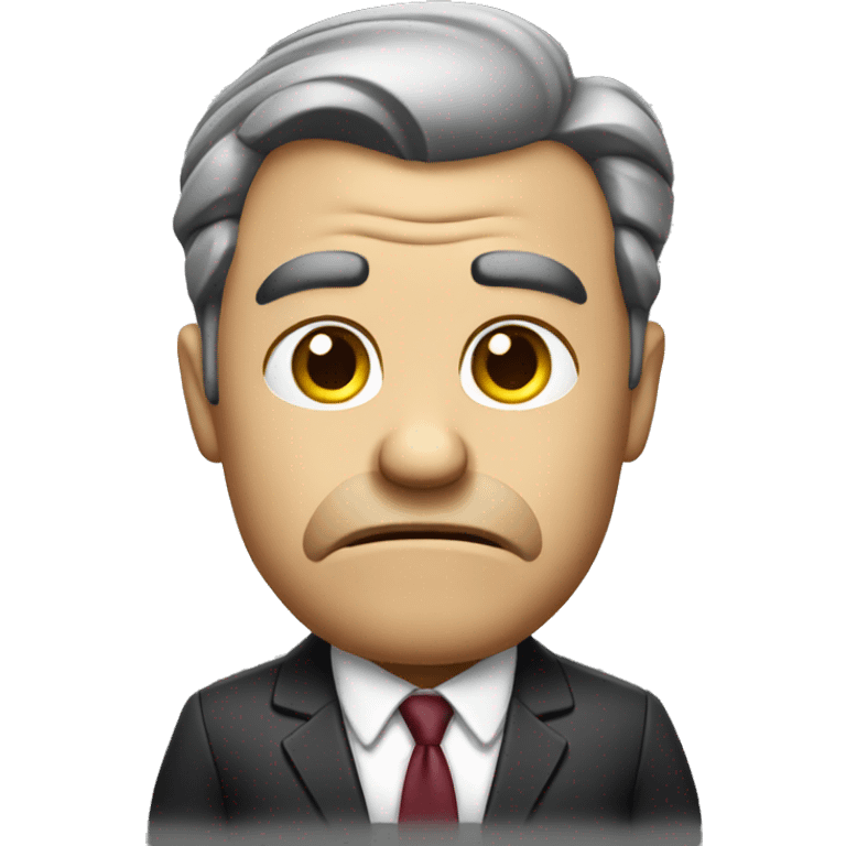 cranky banker emoji