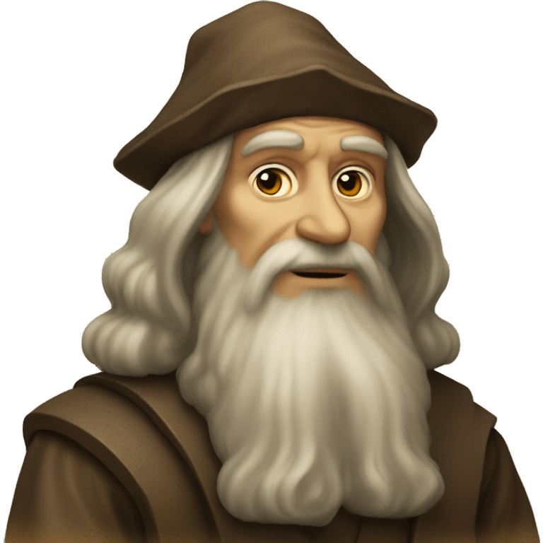 leonardo da vinci emoji