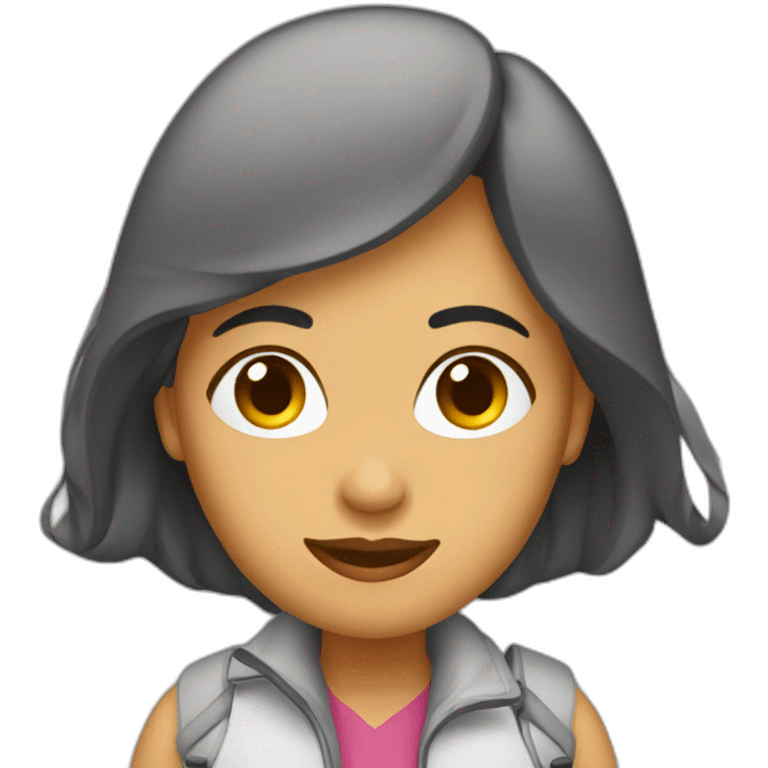 Mujer viajera emoji