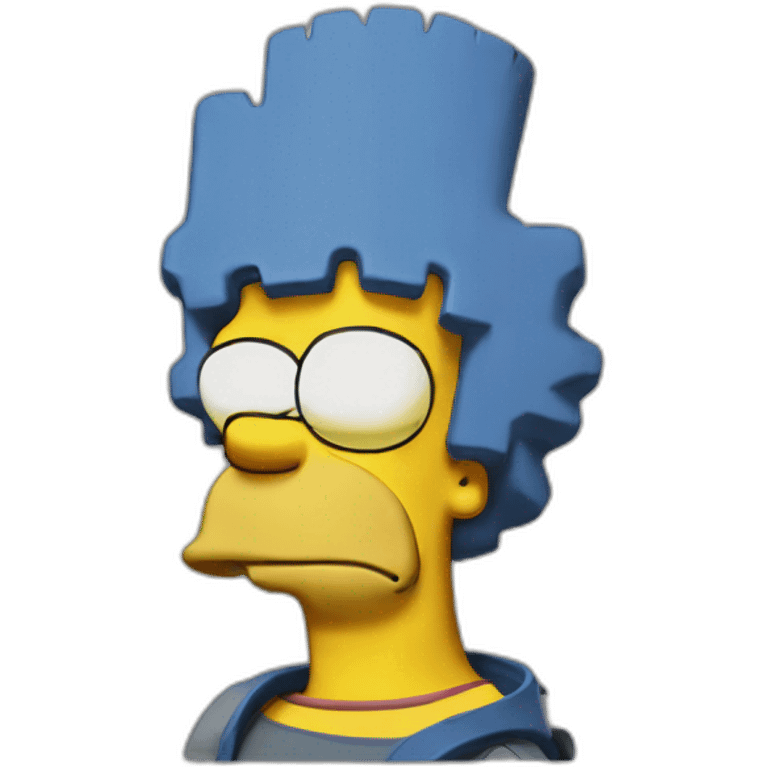 Homer strike bart emoji