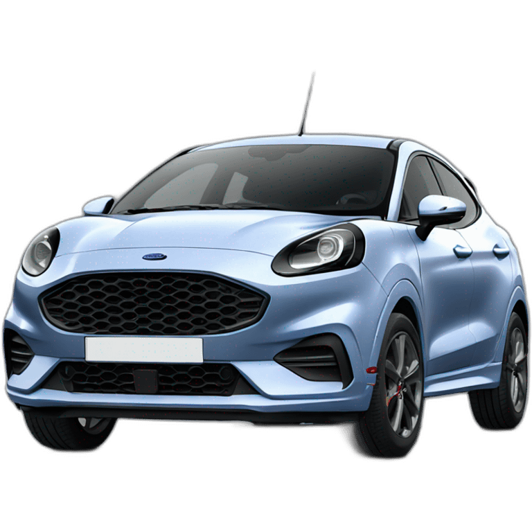 ford puma st line navy blue emoji