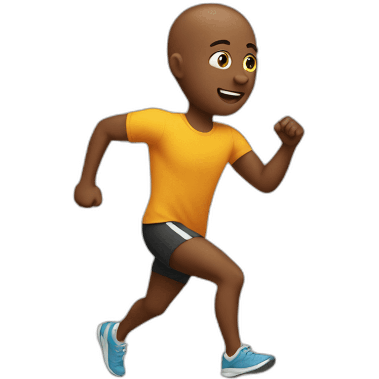 person running emoji