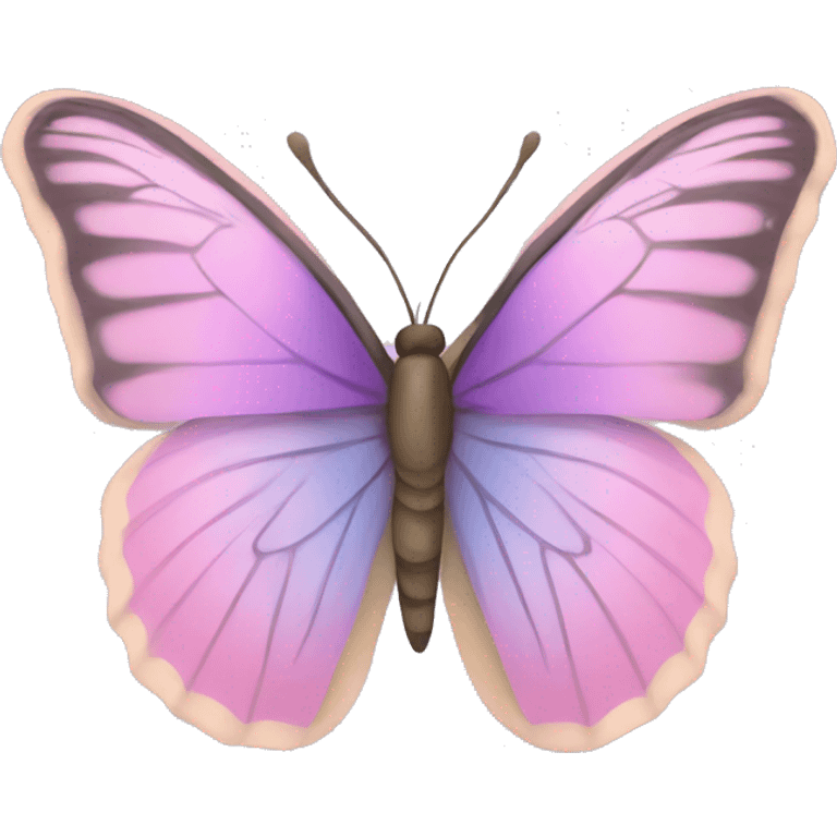 Pastell butterfly emoji