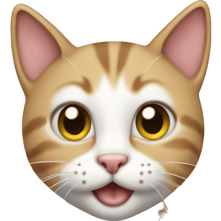 Cat playing emoji