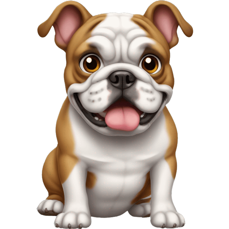 Bulldog french emoji