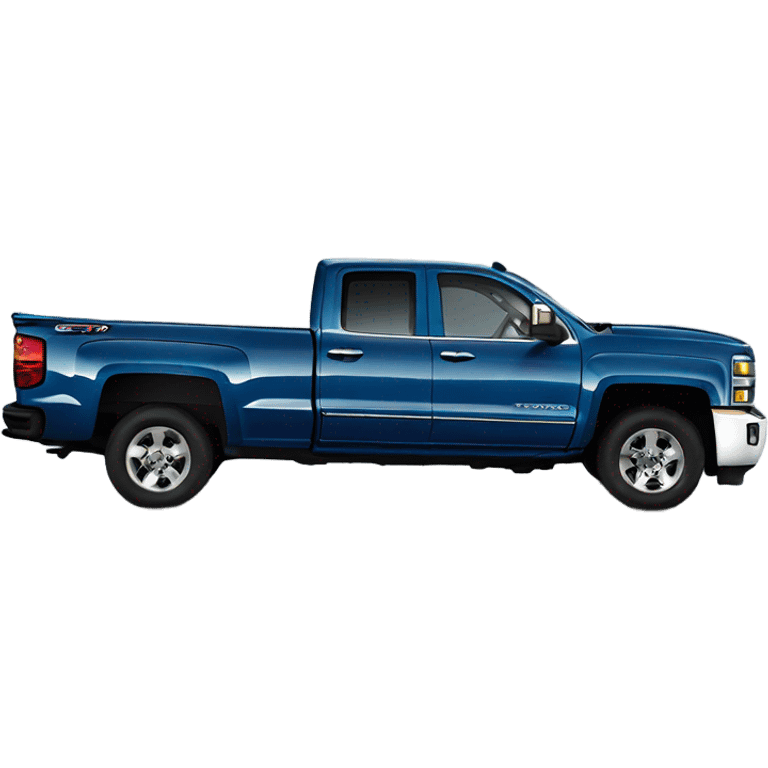 Blue 2015 Chevy Silverado 2500 he emoji