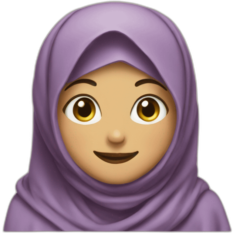 girl in hijab with thumbs up emoji