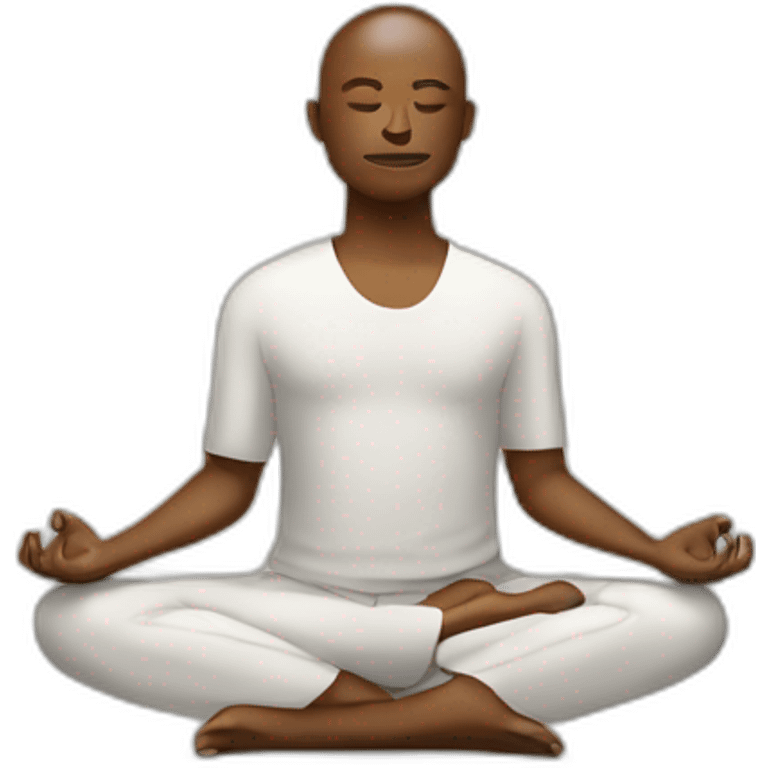 Man In Lotus Position emoji