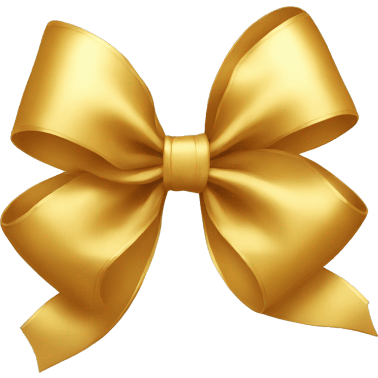 golden bow emoji