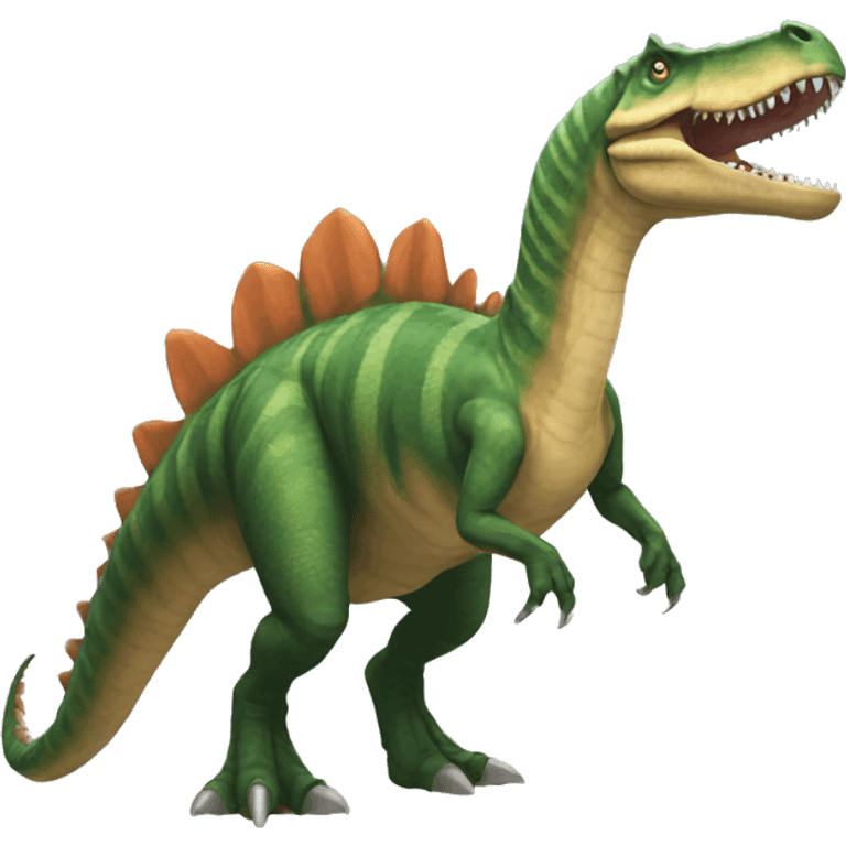 spinosaurus with a crest emoji