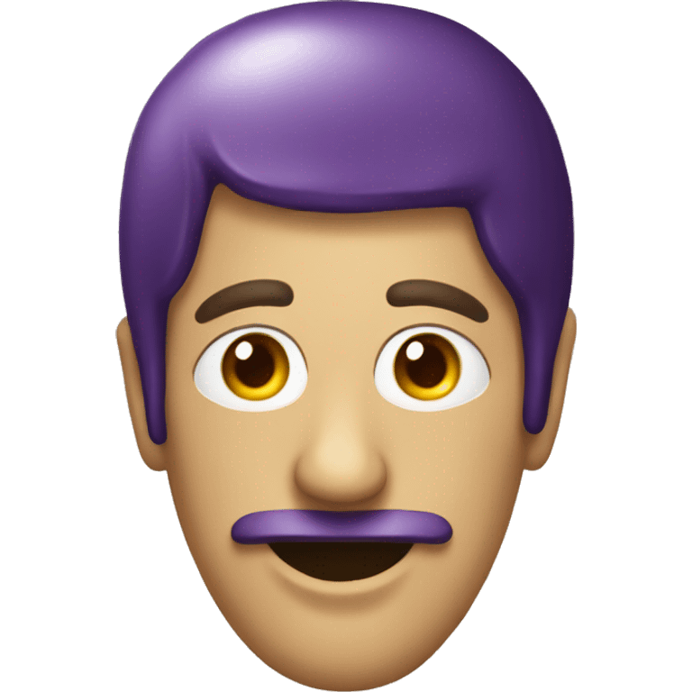 Eggplant man emoji