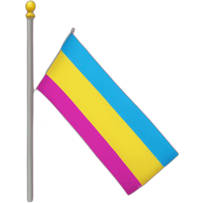 flag pansexual emoji