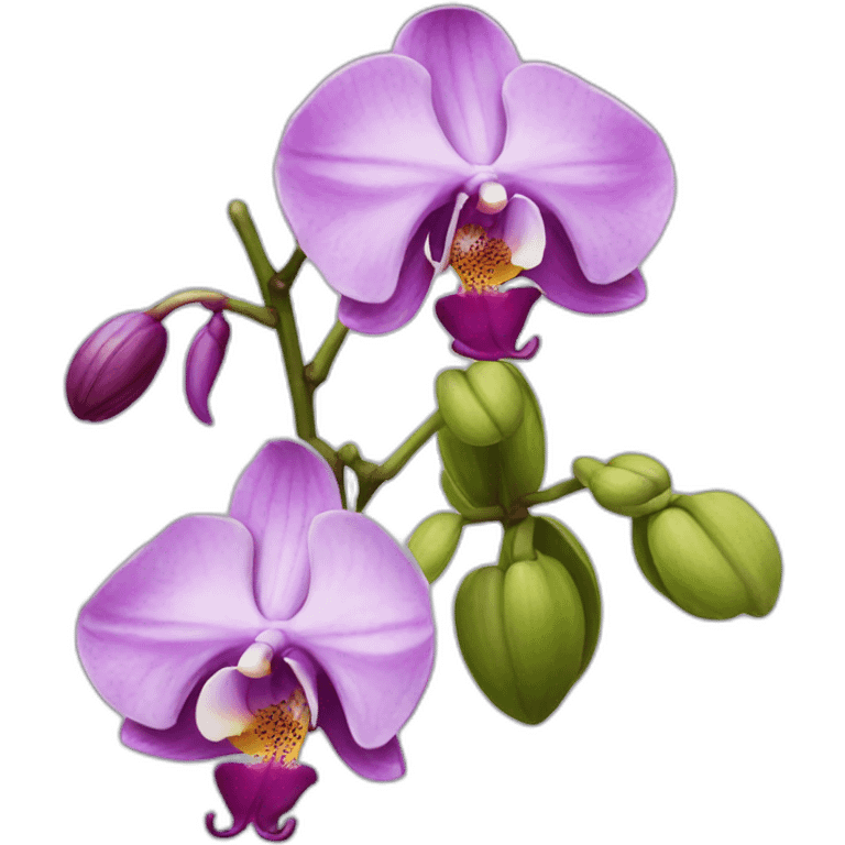 Orchid emoji