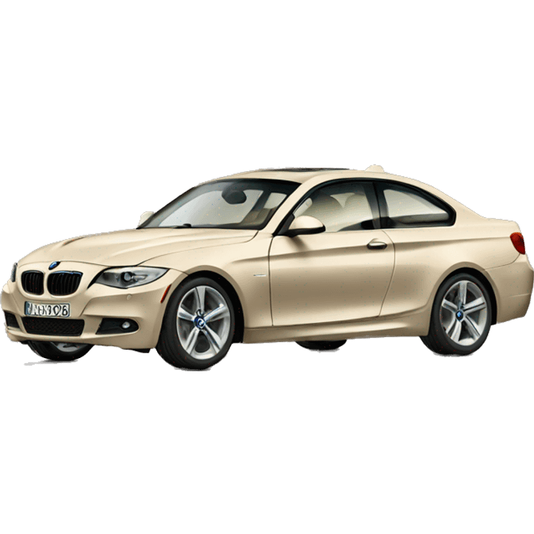 beige-BMW-car emoji