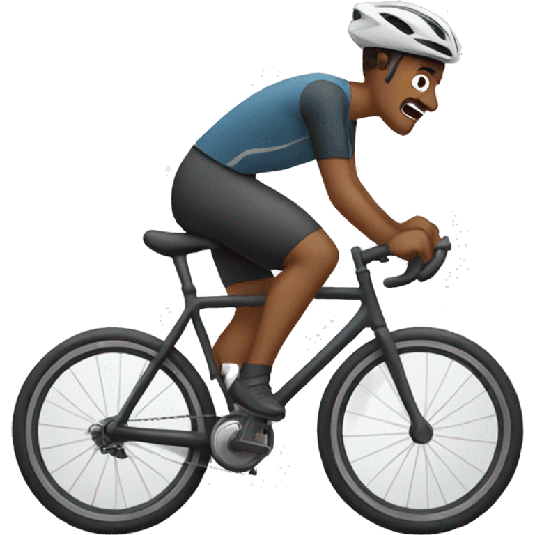 man cycling  emoji