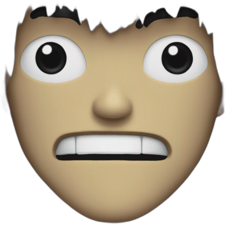 Guts from berserk with one eye closed emoji