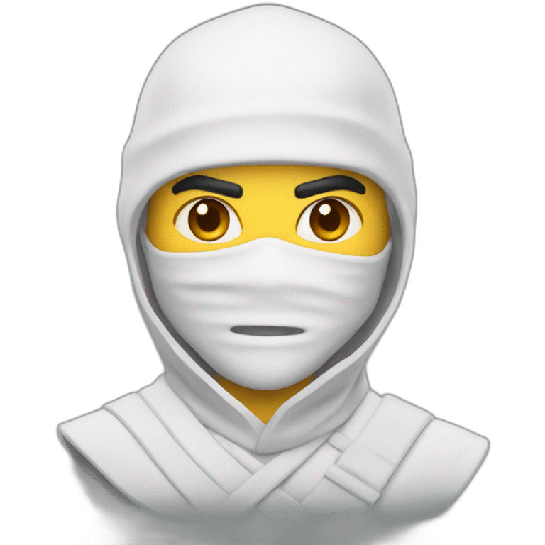 white-ninja emoji